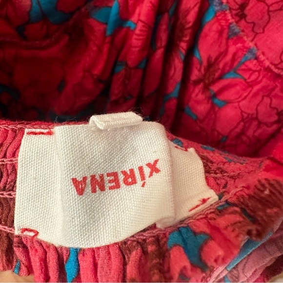 Xirena Cotton Floral Halter Neck Midi Dress size XS - Picture 4 of 7